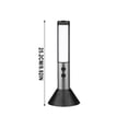 thumbnail image 4 of Black Camping Light Outdoor Lantern Telescopic Design Long Battery Life Multi Function Flashlight Tent Lighting Material Plastic Black, 4 of 9