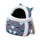 thumbnail image 1 of Pet Cat Carrier Bag Mochila Invierno Cálido Bolsa de transporte Tote Holder Pet Cage Chest Azul 28x21x36cm S Jinwen Portador de gatos, 1 of 8