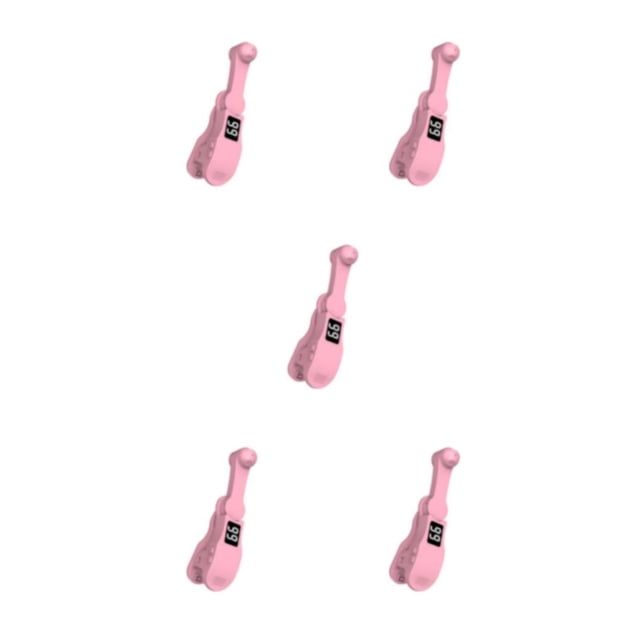 Pulsadores de pantalla Seitruly Mute Phone Auto Device Point Grabber LED Linker Taps Smartphone Rosa