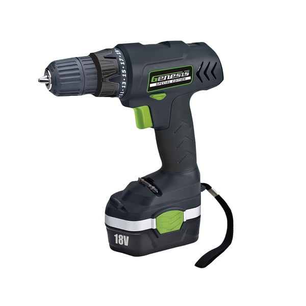 Genesis 18Volt Cordless Drill/Driver