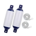 thumbnail image 3 of harayaa 2 Pieces Boat Fenders Easy Installation Boat Accessory for Fishing Boat G0 White Rope, 3 of 9
