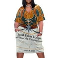 thumbnail image 1 of Over Texas Hill Country: vestido de noche para mujer vestido de bolsillo suelto falda s póster de Solar 8 de abril de, 1 of 6