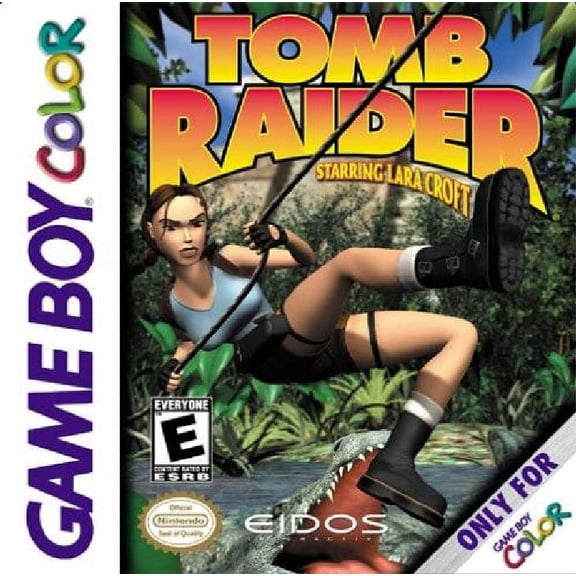 Restored Tomb Raider - Featuring Lara Croft (Nintendo Game Boy Color, 2000) (Refurbished)