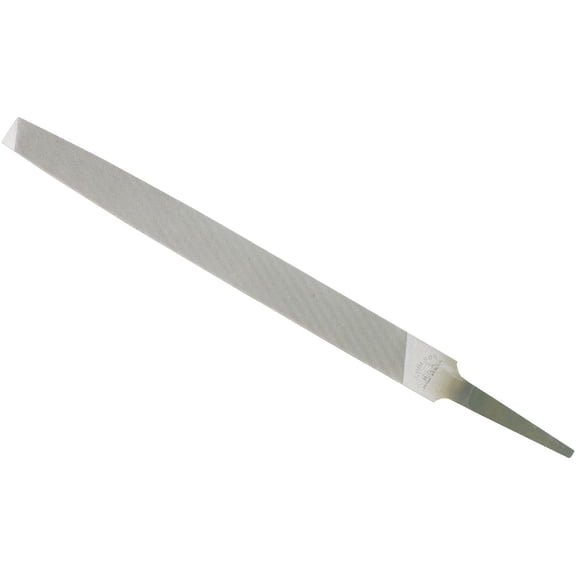 Nicholson Rectangular Mill Hand File, Single Cut, American Pattern, Bastard Cut, 6" Length Pack of 1 Tw Pck