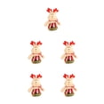 thumbnail image 2 of Yuarrent Plush Kids Christmas Candy Jar Portable Box Sweet Office Xmas Sugar Bottle Themed Gift Cute Replacement Container Type2 NO2 Yuarrent CBP101982, 2 of 4