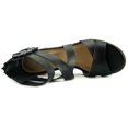 thumbnail image 4 of Material Girl Womens Danee Open Toe Casual Strappy Sandals, 4 of 4