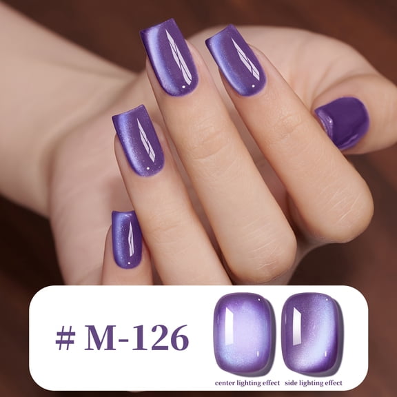 XEIJAYI 15ml Holographic Magnetic Cat Eye Gel Polish - Reflective Shimmer Nail Art With Alcohol-Free/LED Soak-Off Gel For Salon & DIY, Japanese-Korean Style Nail Designs, Nail Care, DIY Nail Design