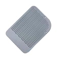 thumbnail image 2 of Alfombrilla resistente al calor Strade Fareast Limited para alisador de cabello y rizador color gris, 2 of 8