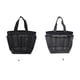 thumbnail image 4 of Jumpingount Bolsa de ducha de malla con 8 bolsillos de almacenamiento Asas dobles Organizador de maquillaje Bolsa de baño colgante Playa Colegio Baño Envolturas para manijas de equipaje Negro Jumpingount AP012377-01, 4 of 6