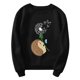thumbnail image 4 of Sudaderas con estampado de flores de animales a la moda para mujer, jersey informal, camisetas de manga larga Pompotops  gfhjh15257, 4 of 5