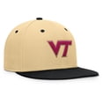 thumbnail image 3 of Men's Fanatics Khaki/Black Virginia Tech Hokies Balance Fitted Hat, 3 of 4