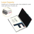 thumbnail image 5 of Fintie Business Card Holder Credit Card Wallet, Premium Vegan Leather Coated Stainless Steel Professional Slim Name Card Case Organizer, w/ Magnetic Closure for Men & Women，(Moroccan Love), 5 of 5