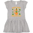 thumbnail image 3 of Inktastic St. Patrick's Day Happy Saint Purrtrick's Day Girls Toddler Dress, 3 of 5