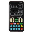 thumbnail image 1 of Sound Changer, Universal 8 Sound Changes Mini Sound Card 450mAh Lightweight One Key Voice Change  For Live Streaming I9 English Edition, 1 of 8
