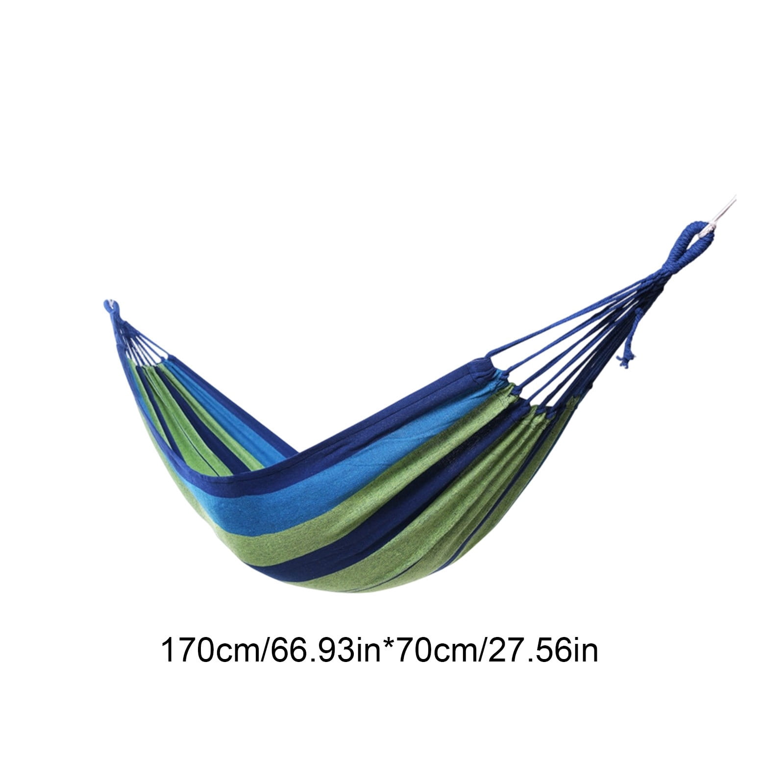 Widened Canvas Hammock Outdoor Swings, 74.8 x 31.5 Inch Heavy Duty Hammock with Breathable Fabric, Portable Relaxation Kit for Balcony Camping Travel for Camping Outdoor Indoor Patio Backyard