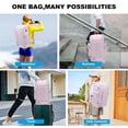 thumbnail image 6 of Travel Backpack  for Woman,  Large Capacity Hiking Trekking Backpack, Business 17 Inch Laptop Backpack,  Purple, 6 of 8