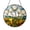 Acrylic 3.5 Inch, variant on Wish Flower Dandelion Stained Glass Window Suncatcher Gentle Hanging Accent