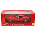 thumbnail image 3 of Ferrari F12 Berlinetta, Red - Mattel Hot Wheels BCJ72 - 1/18 Scale Diecast Model Toy Car, 3 of 5