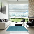 thumbnail image 6 of Ahgly Company Indoor Rectangle Contemporary Blue Ivy Blue Abstract Area Rugs, 8' x 12', 6 of 6