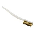 thumbnail image 6 of Lierteer White Plastic Handle Brass Wire Brush Stainless Steel Nylon Metal Rust Cleaning, 6 of 6