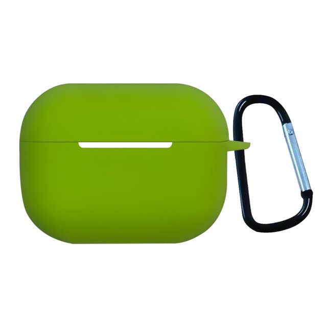 for Airpods Pro 2nd Generation Case Cover 2022, Soft Silicone Skin Cover Shock-Absorbing Protective Case with Keychain for New Apple Airpods Pro 2nd Case, Darkgreen