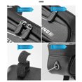 thumbnail image 5 of teléfono Apertura de cable para auriculares Ajuste universal Bolsa para bicicleta con marco frontal con soporte para teléfono para bicicleta, bolsa para bicicleta compatible con Wi, 5 of 5