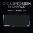 thumbnail image 2 of Mousepad para gaming Logitech G G840 XL Shroud Edition, 2 of 2
