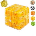 thumbnail image 1 of Large 3D Labyrinth Cube Puzzle  - Engaging Brain Teaser Toy,High - Difficulty Puzzle, 3D Maze Magic Cube & Ball, Brain Training Puzzle, Spatial Logic Puzzle for Kids and Adults, 1 of 7