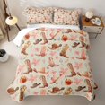 thumbnail image 2 of Erosebridal Southwestern Cowgirl Bed Spread Queen for Girls, Rustic Farmhouse Queen Coverlet Set, 3pcs 1 Quilt and 2 Pillowcases, 2 of 7