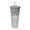 Clear, variant on 700ml Reusable Tumbler with Lid and Straw - Double Wall Insulated Cold Drink Cup with Clear Portable Design - C