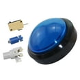 thumbnail image 2 of 100mm LED Push Button, Accessories for Arcade Machine s Parts Replaces , Blue, 2 of 3