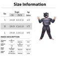 thumbnail image 3 of Halloween Costumes for Kids Toddlers Halloween Child Muscle Wolf Muscle Top +Pant +Wolf Mask, 3 of 5