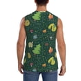 thumbnail image 4 of Bingfone Camp In The Forest Pattern Men's Tank Tops Workout Sleeveless Tee Shirts Running Beach Tanks for Men-Small, 4 of 7