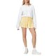 thumbnail image 2 of VISgogo, pantalones cortos sueltos elásticos informales para mujer, pantalones cortos de cintura alta plisados de Color sólido a la moda VISgogo  moda, 2 of 4