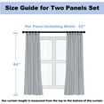 thumbnail image 5 of Erosebridal Fairy Elf Curtains and Drapes (52x84), Spring Daisy Floral 30%-50% Blackout Curtains for Bedroom, Princess Style Curtains for Living Room, Window Treatments Bedroom Decoration, 5 of 6