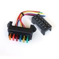thumbnail image 4 of Homoyoyo Caja De Fusibles 6 Vías Con 2 Entradas Y 8 Cables Para Vehículos Color Negro, 4 of 8