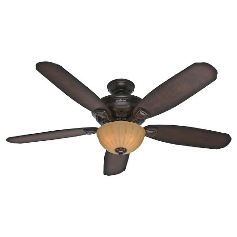 Hunter Fan Company 53255 Markley 56-Inch Onyx Bengal Ceiling Fan with