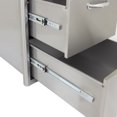 thumbnail image 2 of Blaze Grills Accessoire de Grill Extérieur à Double Accès 16 Pouces Tiroir de Rangement Robuste, 2 of 4