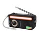 thumbnail image 1 of Radio solar de manivela con banco de energía - Radio dinamo multibanda portátil AM FM WB para emergencias de viajes de camping - Batería de 2000 mAh, alarma SOS, 1 of 10