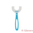 thumbnail image 1 of Cepillo de dientes para niños de 2 a 12 años de edad, cepillo de dientes infantil en forma de U con mango, cepillo de limpieza de cuidado bucal de silicona para regalos de bebé Tan Jianjun unisex, 1 of 2