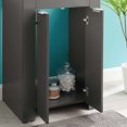 thumbnail image 5 of Sink Vanity Cabinet, Melamine, Grey Gray Black, Modern Contemporary Urban Design, Hotel Bedroom Bathroom Master Suite Guest, 5 of 10