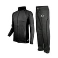 thumbnail image 1 of X-2 Mens Athletic Activewear Full Zip Fleece Color Tracksuit Jogging Sweatsuit, 1 of 2