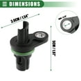 thumbnail image 4 of Sensor de posición del cigüeñal del motor para BMW 328i 2007-2013 13627525015 Negro Unique Bargains, 4 of 7