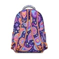 thumbnail image 3 of Retro Paisley Print Backpack - Amazing Paisley Gift for School & Campus, Durable Water-Resistant Bookbag, Large Capacity Design, 3 of 6