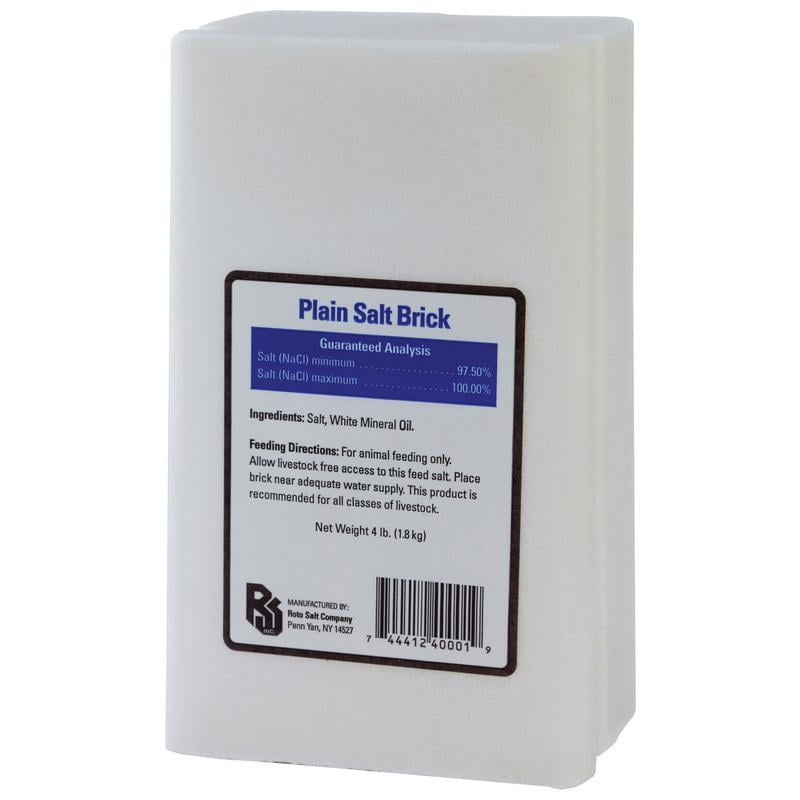 North American Salt 532541 (C)White Salt Brick 4lb(15)