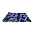 thumbnail image 2 of Ahgly Company Indoor Rectangle Abstract Blue Modern Area Rugs, 2' x 4', 2 of 4