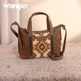 thumbnail image 7 of Wrangler Tooled Aztec Small Crossbody Handbag for Women Stylish Handle Bag Designer Top-Handle Crossbody Bags, Brown, 7 of 7