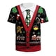 thumbnail image 1 of Camiseta con estampado 3D para hombre, uniformes de Navidad, Tops, ropa de Cosplay Unisex, camisetas holgadas de manga corta con cuello redondo, sudadera de fiesta de moda, 1 of 4
