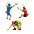 thumbnail image 4 of Rushawy 1/64 Rock Climbing Figures,S Gauge Train Railway Dioramas,Desktop Ornament Fairy 3Pcs, 4 of 9
