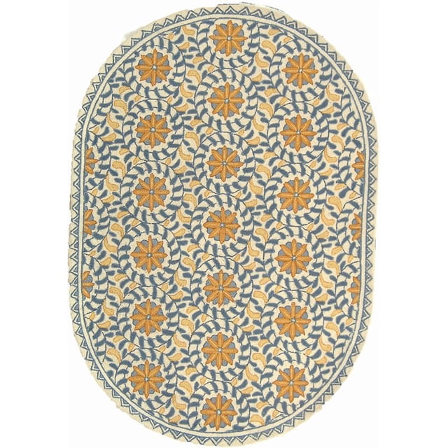 Safavieh Chelsea 7'6" X 9'6" Oval Hand Hooked Wool Rug
